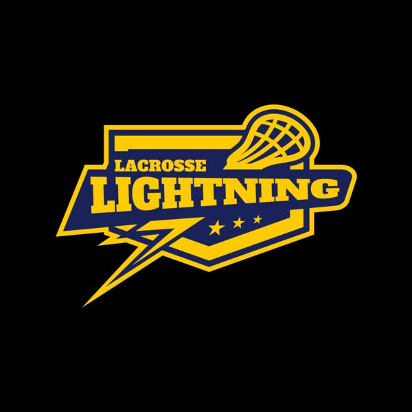 Lightning Lacrosse Logo Template Thumbnail